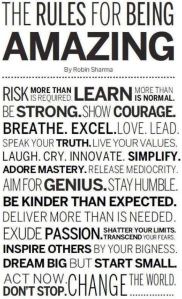 therulesforbeingamazing